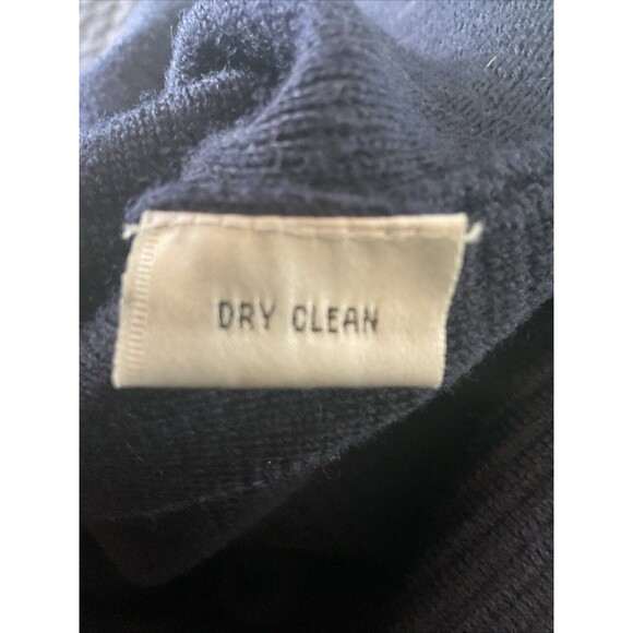 🌙 Apart Impressions Merino Wool Sweater Dress – Navy Blue – Size M (Fits Small) - Picture 7 of 11